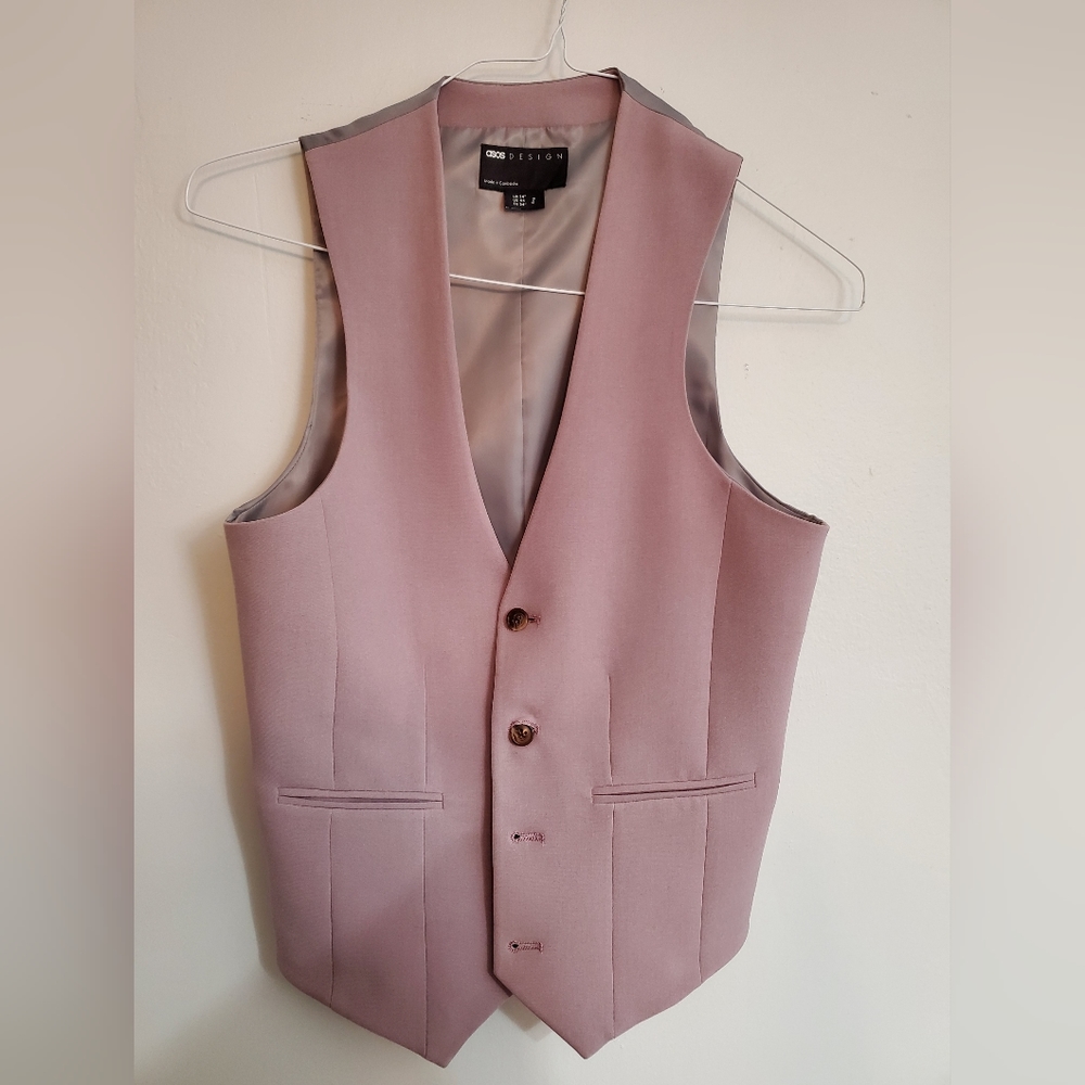 ASOS Purple Suit Vest - Size 44R